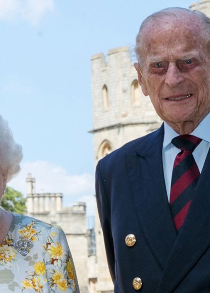 الملكة وزوجها الأمير فيليب