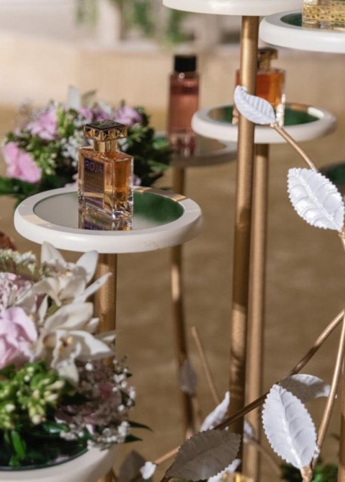  جاذبية ديكور حفل الزفاف من تصميم سعد الفهد