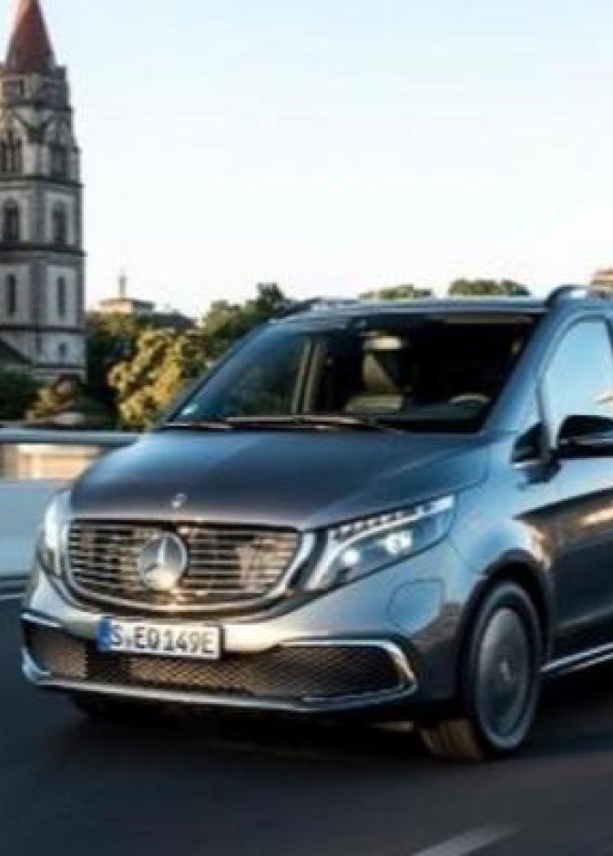 مرسيدس تطلق سياراتها الفان الجديد EQV الكهربائية خلال أيام