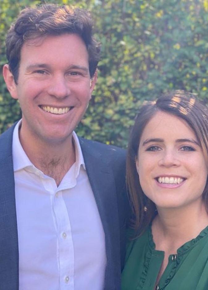 الأميرة يوجين تعلن عن حملها في طفلها الأول