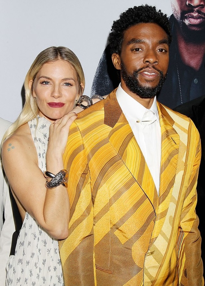  سيينا ميلر و تشادويك بوسمان