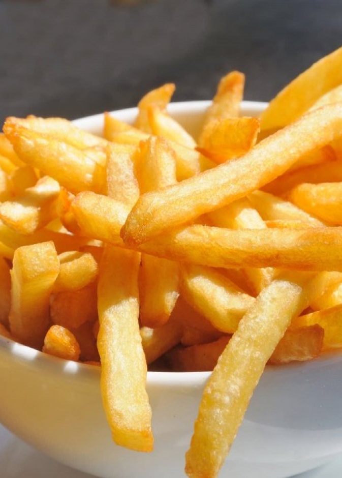  بطاطس مقلية تستبدل بالبطاطس التي يتم قليها في المقلاة الكهربائية