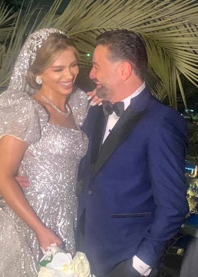  العروسان منة جاب الله و أمير شاهين