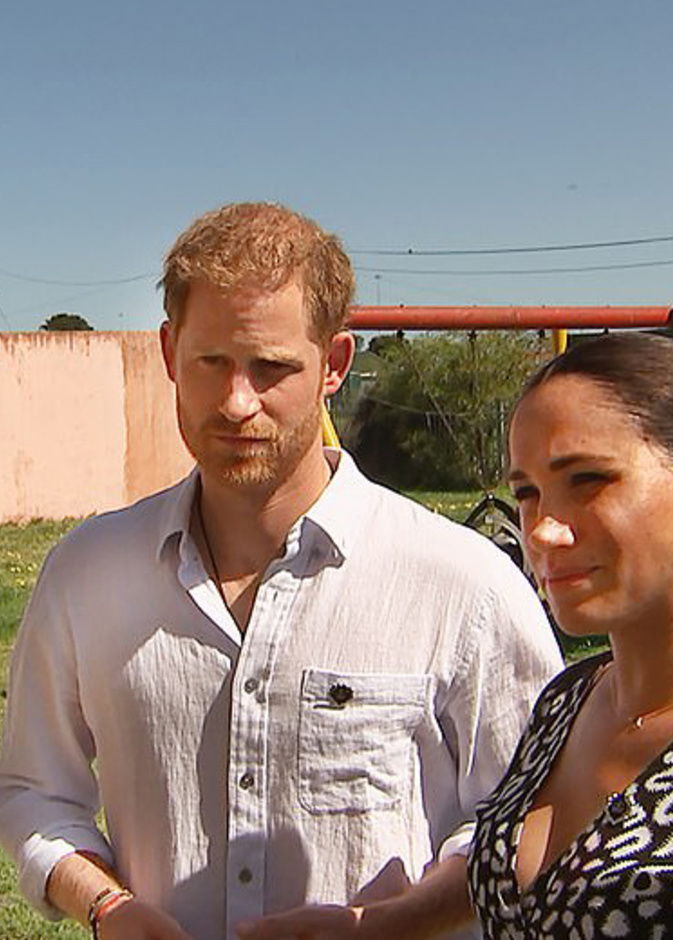 الامير هاري وميغان ميركل