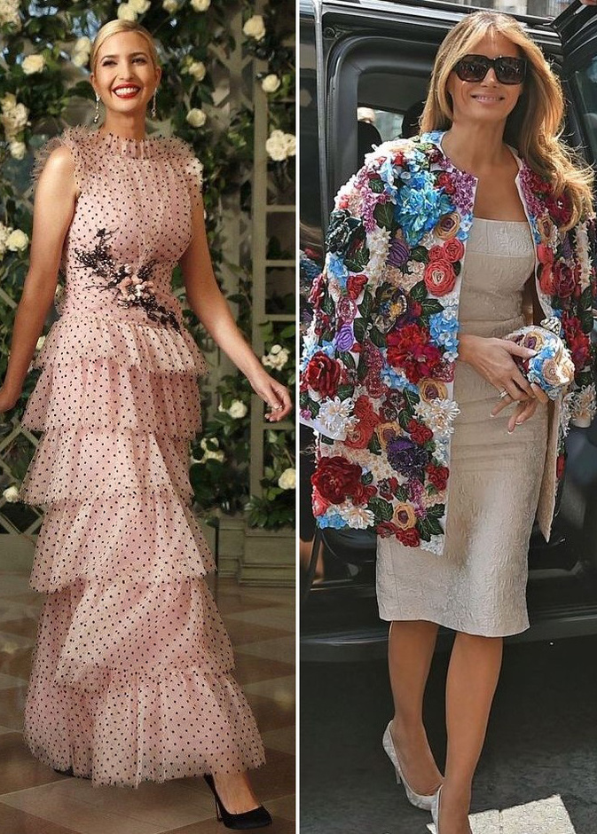  بين اطلالات ميلانيا وأيفانكا ترامب من هي صاحبة الأغلى ثمناً