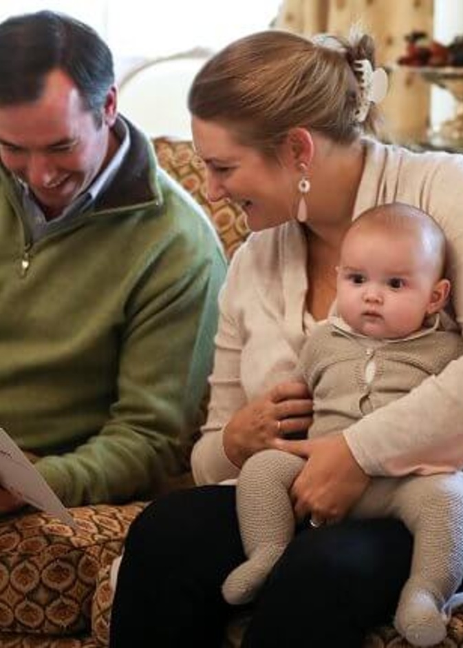 اصطحب الأمير وزوجته إلى اللقاء طفلهما الوحيد حديث الولادة  الأمير تشارلز