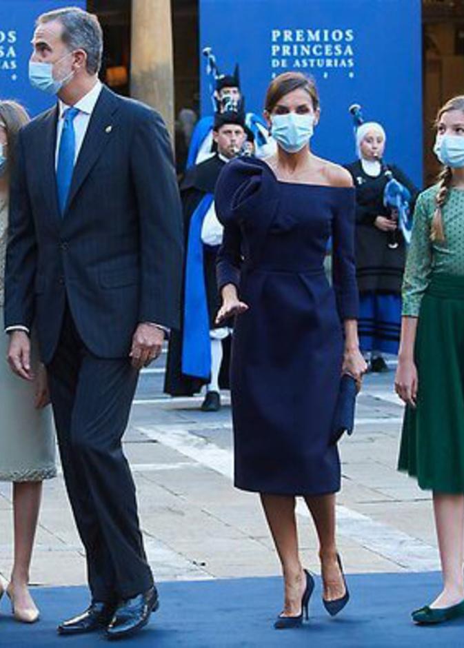 العائلة المالكة الإسبانية في حفل جوائز أميرة أستورياس