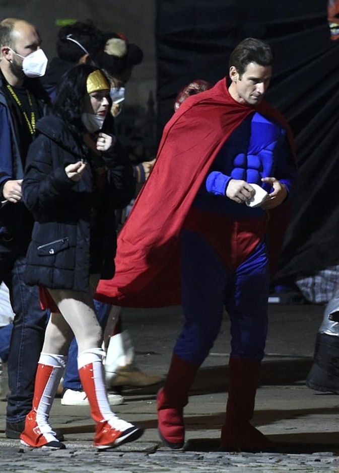 سوبرمان في كواليس ذا باتمان