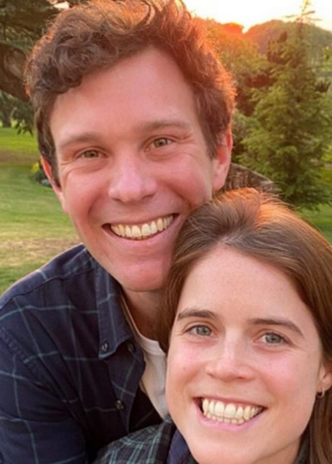 الأميرة يوجين وزوجها جاك بروكسبانك ينتظران مولدهما الأول