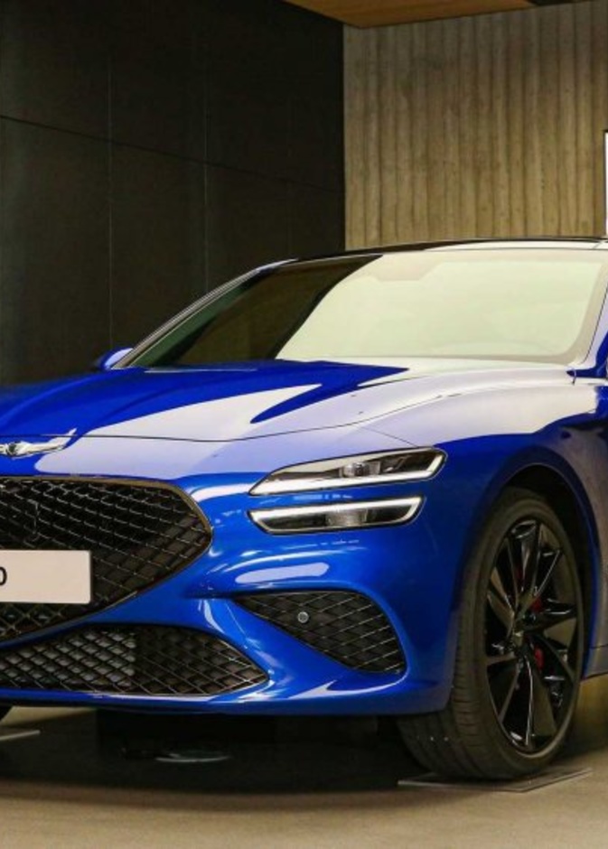 تصميم جديد لسيارة G70 الفاخرة