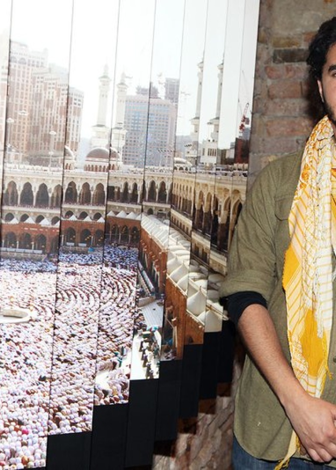 أحمد عنقاوي وصورة مبدعة للحرم المكي الشريف