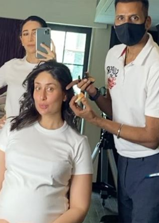 أحدث ظهور لكارينا كابور بصحبة شقيقتها