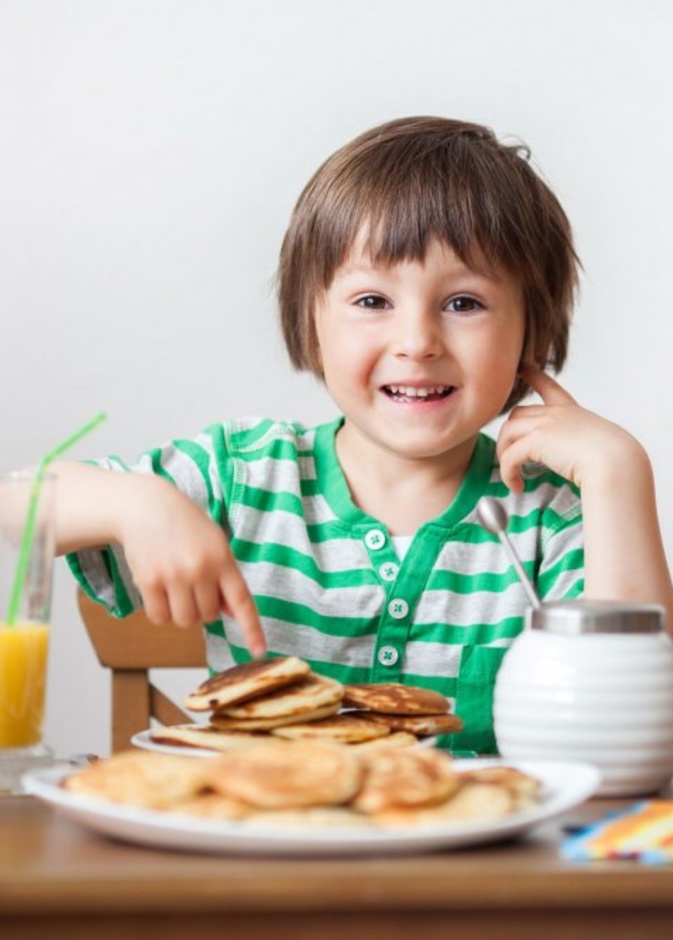 نظام غذائي صحي للطفل النحيف