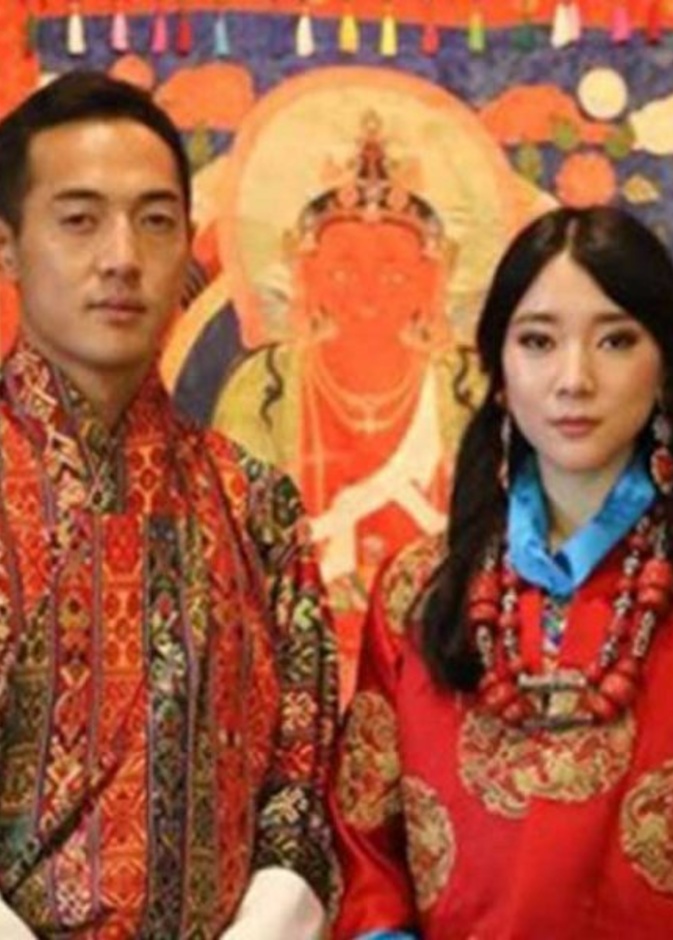 زواج شقيق ملكة بوتان من الشقيقة الصغرى لملك بوتان