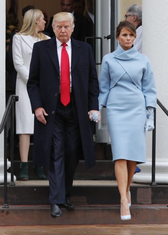 أشهر إطلالات سيدات البيت الأبيض يوم ‏تنصيب أزواجهن