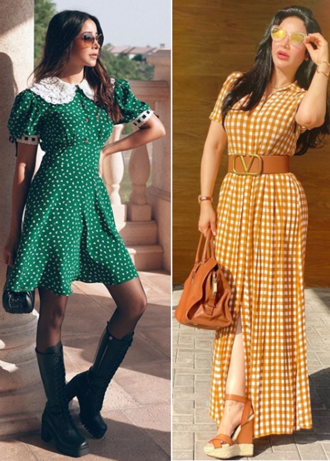  إطلالات لجين وأسيل عمران عنوانها الأناقة والعصرية