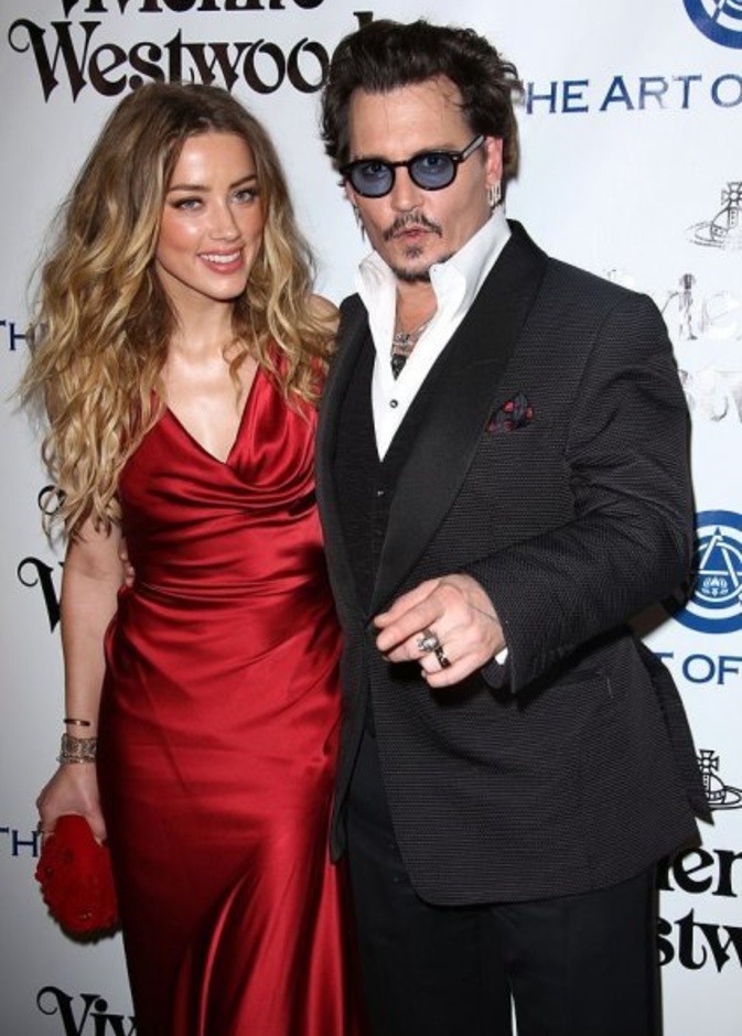 جوني ديب وآمبر هيرد