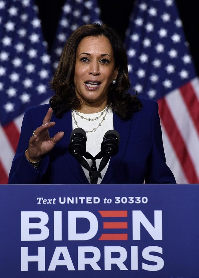 كاملا هاريس تصنع التاريخ كأول امرأة ذات بشرة سمراء تصل إلى البيت الأبيض