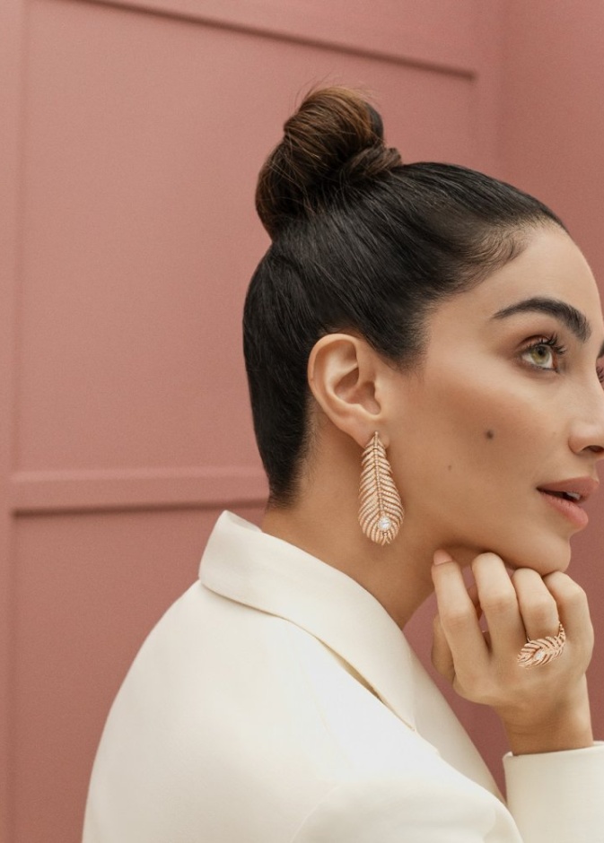 جيسيكا قهواتي في حملة Legacies لدار بوشرون 