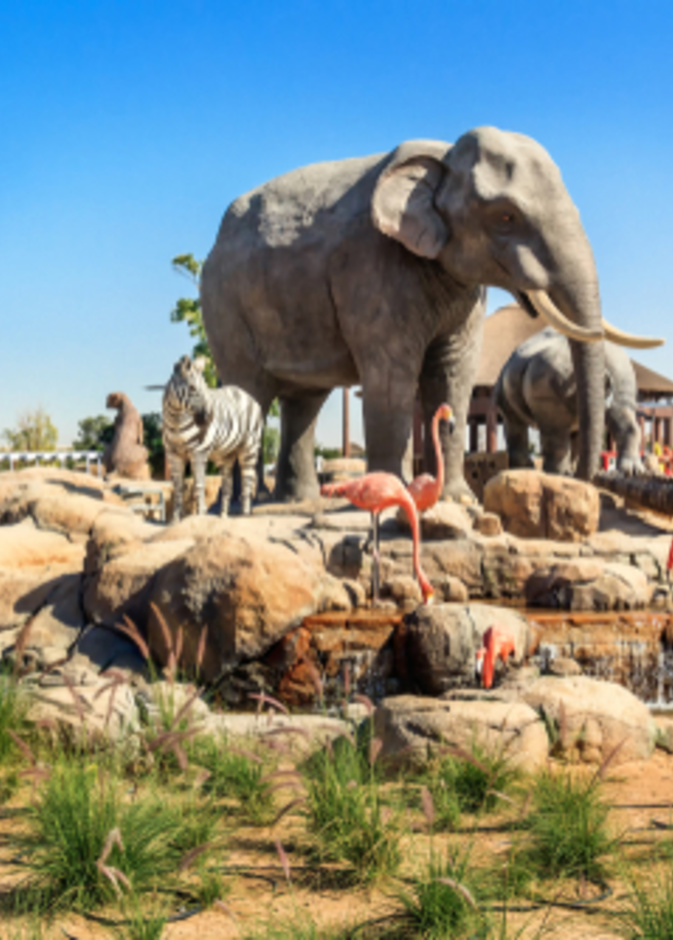 العديد من الأنشطة الممتعة بإنتظار الصغار في دبي سفاري بارك