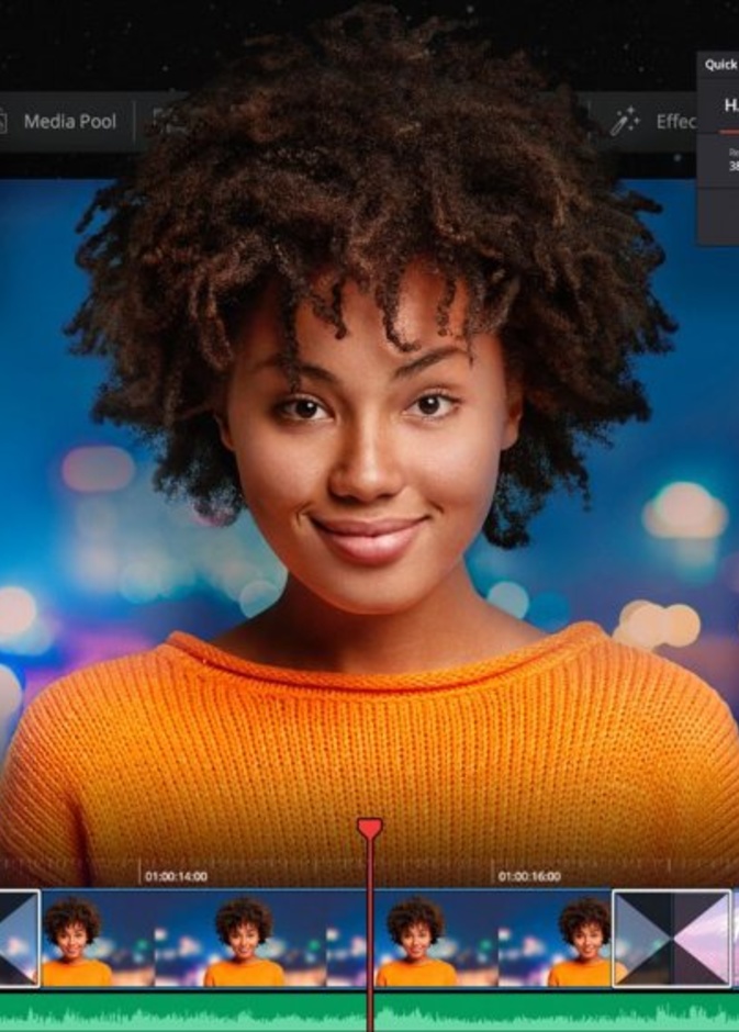 DaVinci Resolve لتسهيل إنشاء مقاطع فيديو لمنصة إنستقرام
