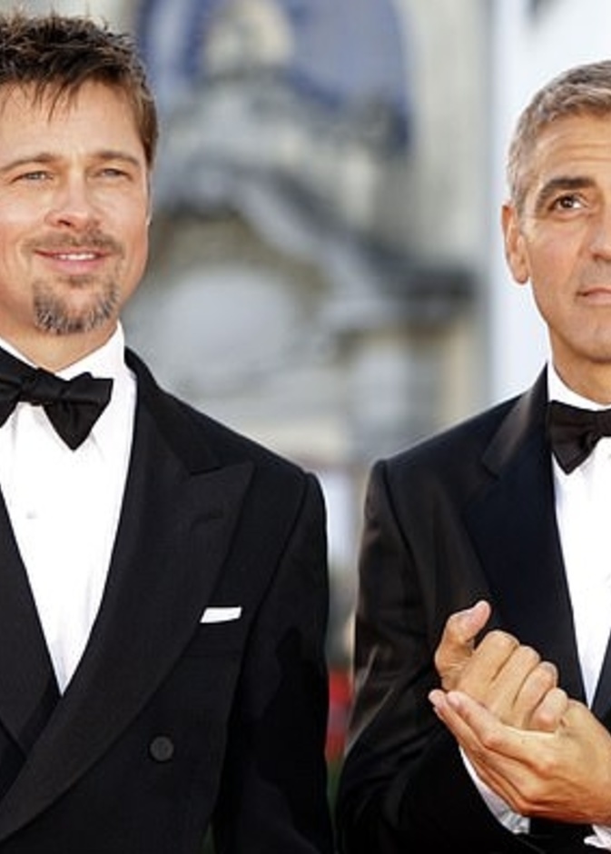 جورج كلوني و براد بيت