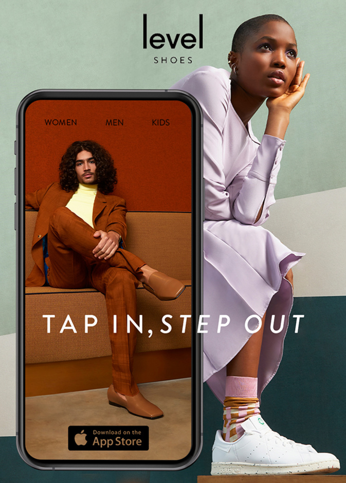 Level Shoes يطلق تطبيقه الخاص