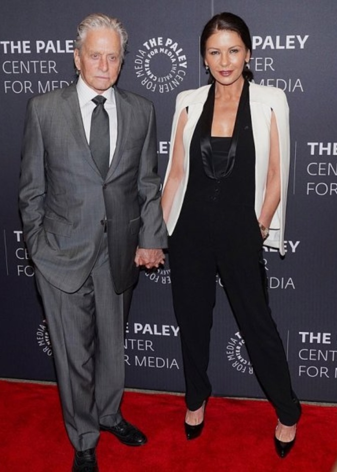 مايكل دوجلاس و كاثرين زيتا جونز