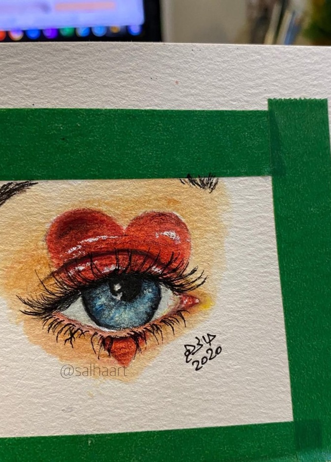 مقابلة مع الرسامة ومصممة الجرافيك صالحه الشريف
