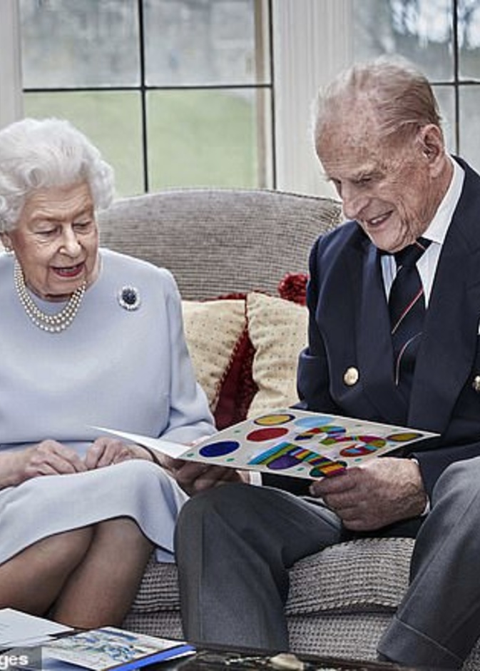ملكة بريطانيا والملك فيليب