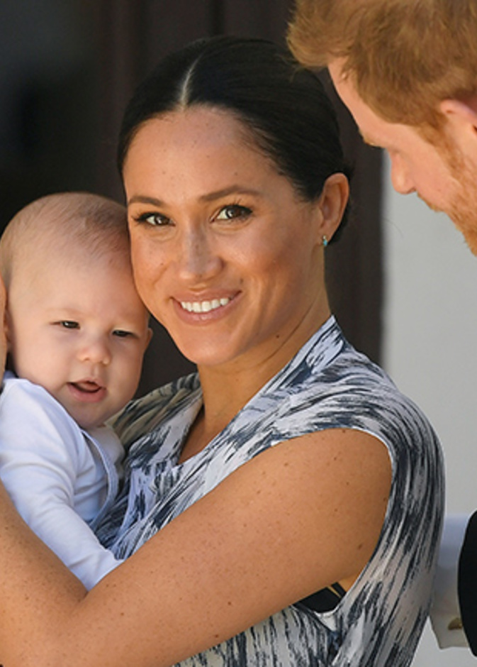  ميغان وهاري وطفلهم ارشي