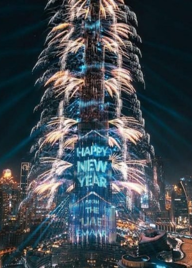  احتفالات العام الجديد في دبي من بين الأفضل في العالم