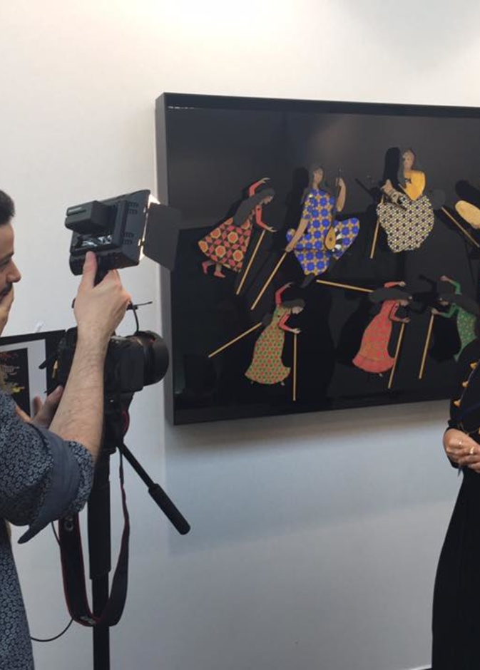 الفنانة السعودية سارة العبدلي نموذج رائد لتفوق المرأة السعودية