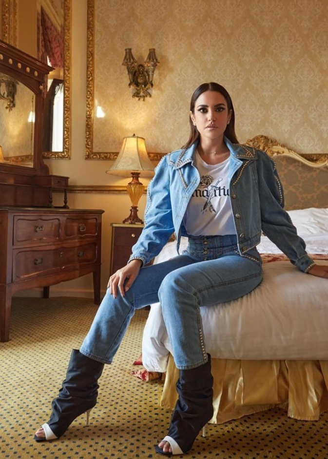  لوك كاجوال في الجينز اعتمدته درة زروق