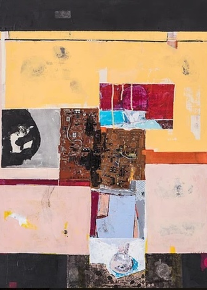 إحدى اللوحات البديعة للفنان التشكيلي السعودي عبدالله المرزوق