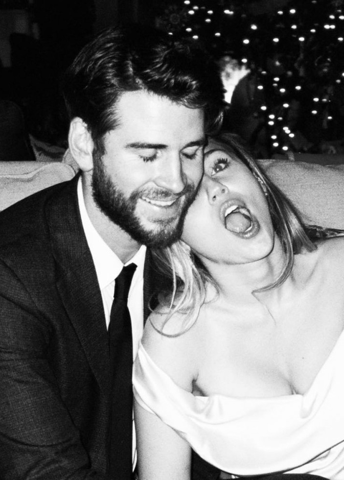 مايلي سايرس و وليام هيمسوورث