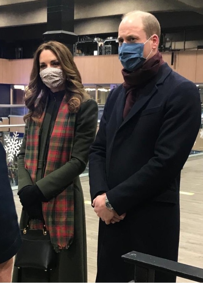 أحدث إطلالات كيت ميدلتون والأمير ويليام في بداية رحلة القطار الملكي