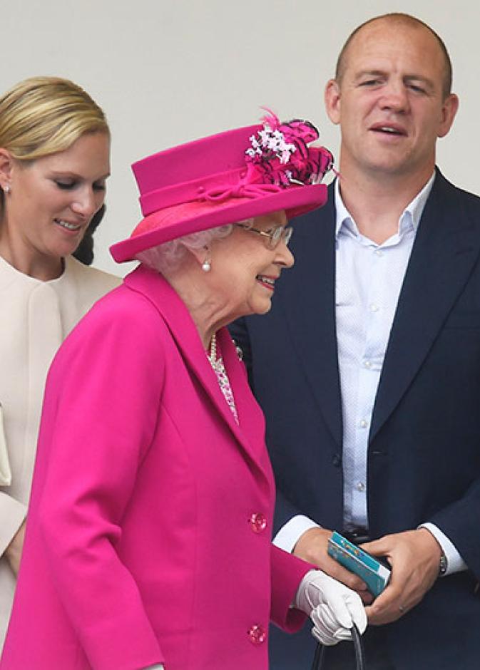  ملكة بريطانيا سعيدة بحمل حفيدتها