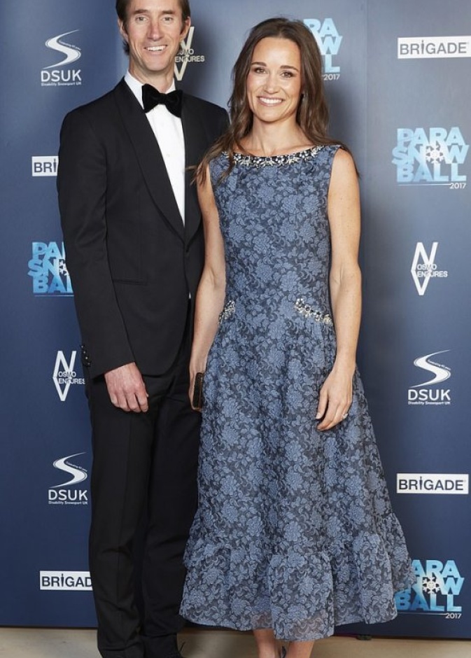  جيمس ماثيوز وبيبا ميدلتون