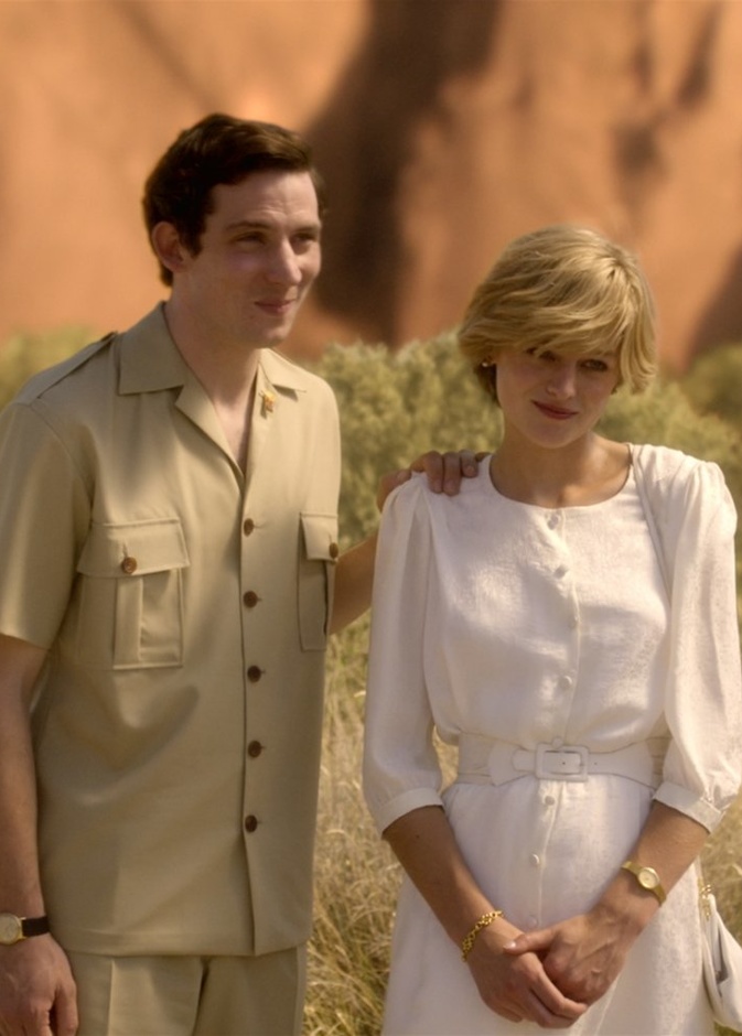 أبطال  مسلسل The Crown