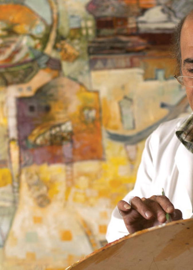 الفنان التشكيلي طه الصبان نموذج مشرف لفنان سعودي متألق