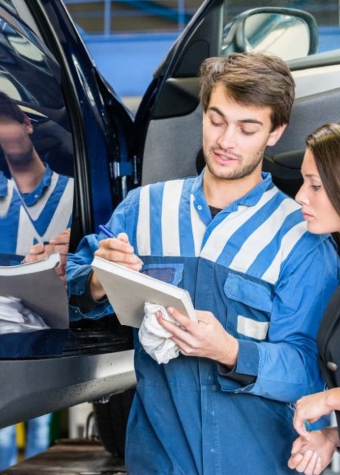 فحص وصيانة السيارة دوريا