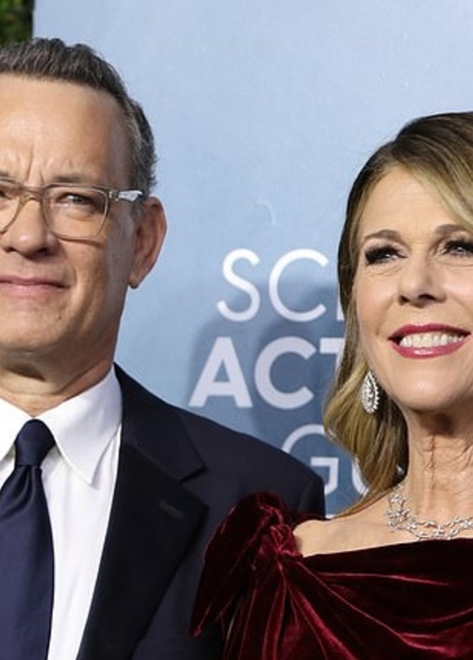 توم هانكس و زوجته