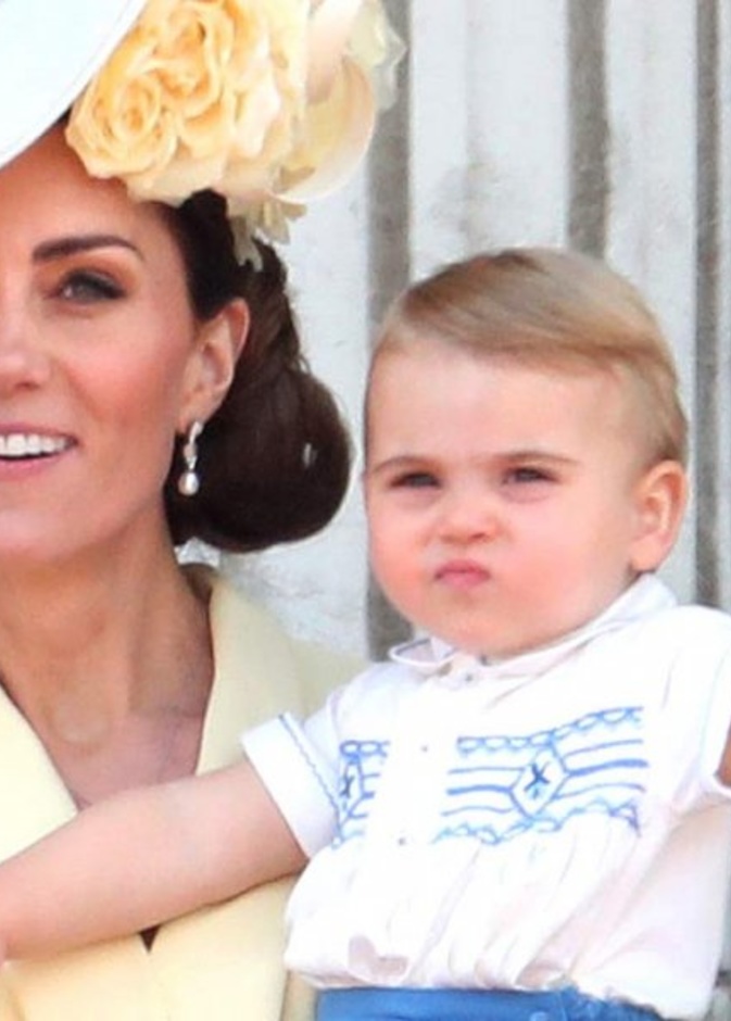  التشابه المذهل بين كيت ميدلتون وبين الأمير لويس