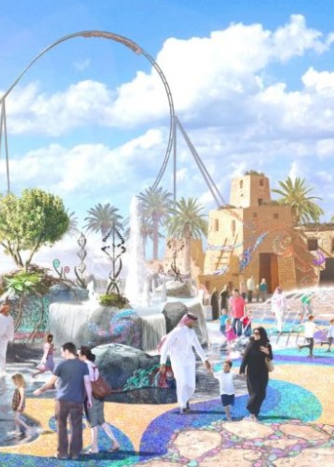 القدية أكبر مشروع ترفيهي في السعودية