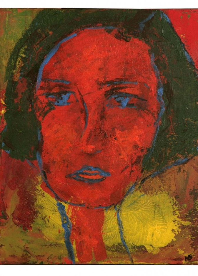 لوحات بديعة للفنانة التشكيلية نوف بيضون - المصدر مسك الفنون 