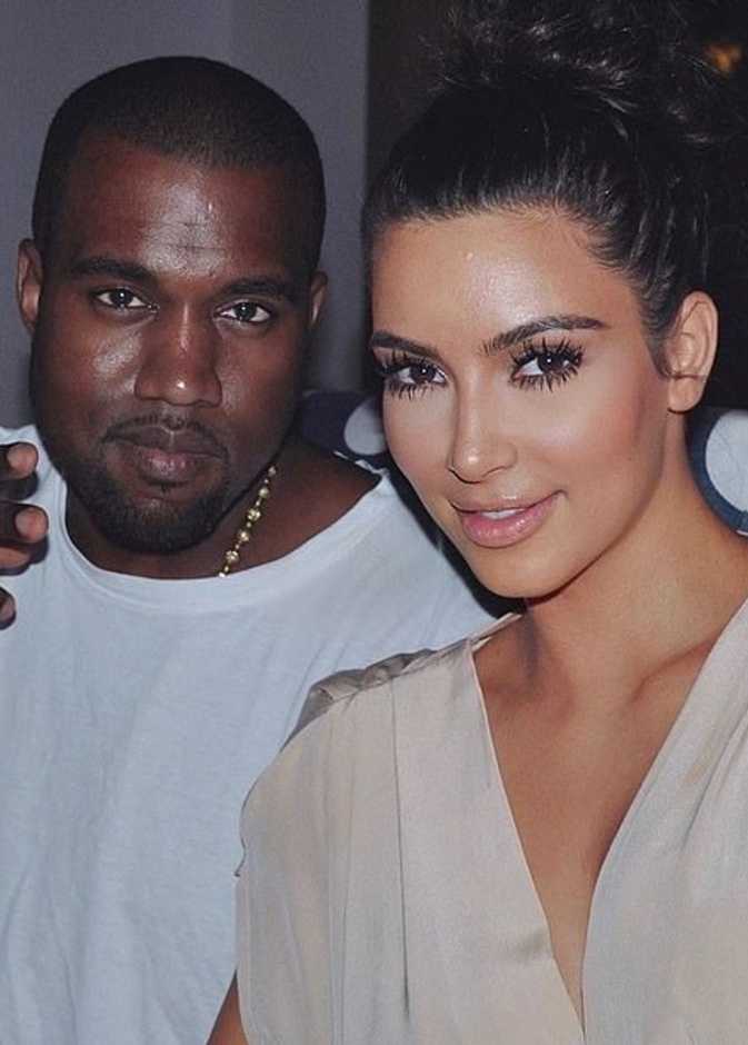 كيم كارداشيان و كاني ويست