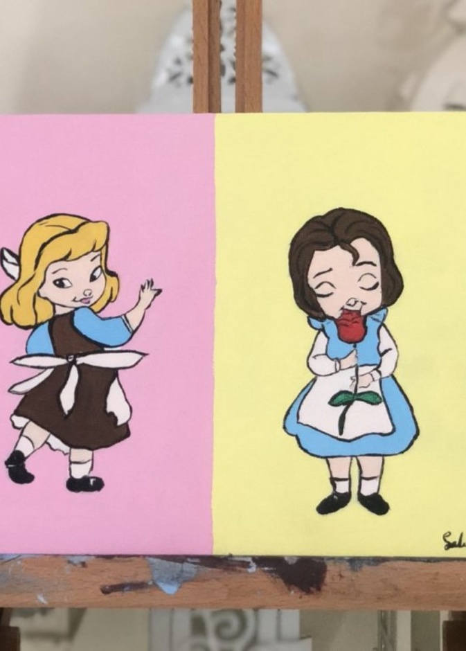 مقابلة مع الرسامة سلوى إبراهيم
