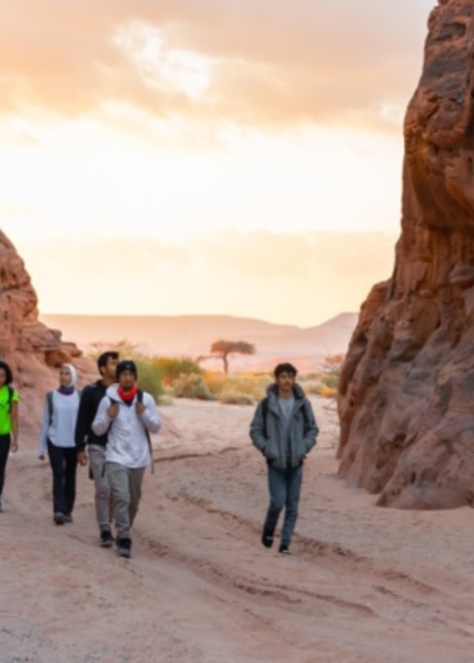 وجهات ساحرة في العلا تأسر عشاق التخييم - المصدر استكشف العلا