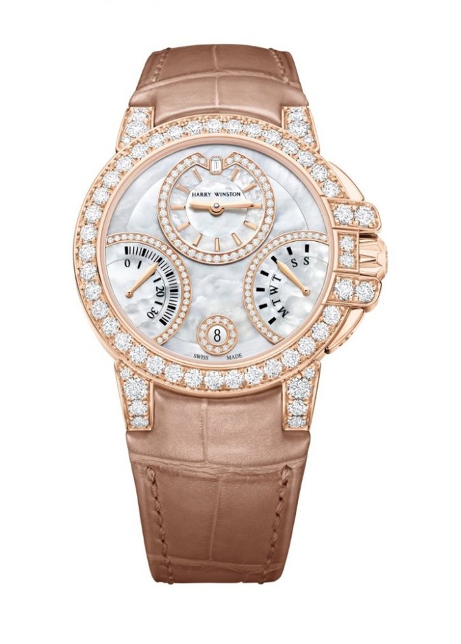 ساعة من هاري ونستون Harry Winston